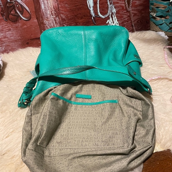 Isaac Mizrahi leather bag - Picture 4 of 11